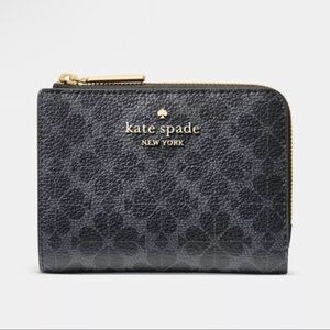 New Kate Spade Spade Flower Small L Zip Wallet
